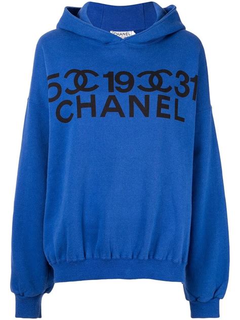 sand chanel oversized sweatshirt|Chanel cardigan sweatshirt.